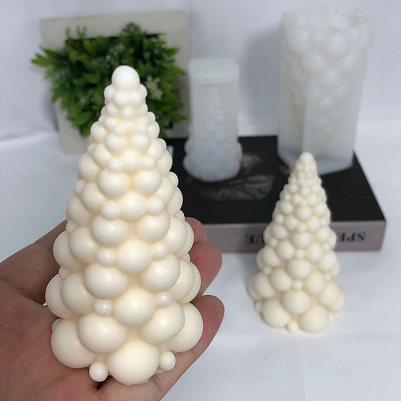 Candle Making Kits - 3D Bolha Árvore De Natal Silicone