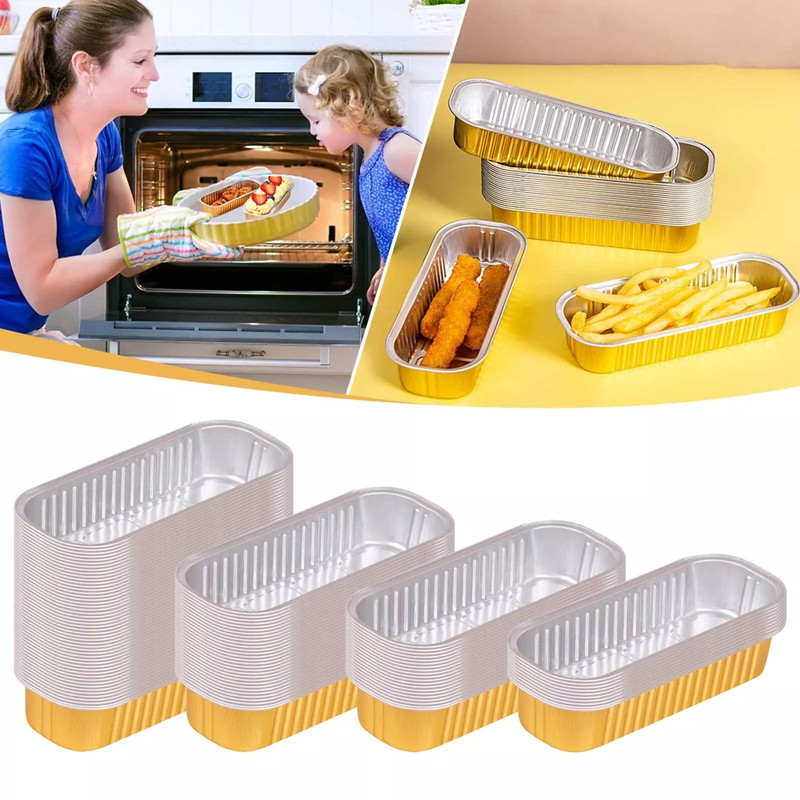 Tin Container Lid - 10 unidades de caixas de alumínio