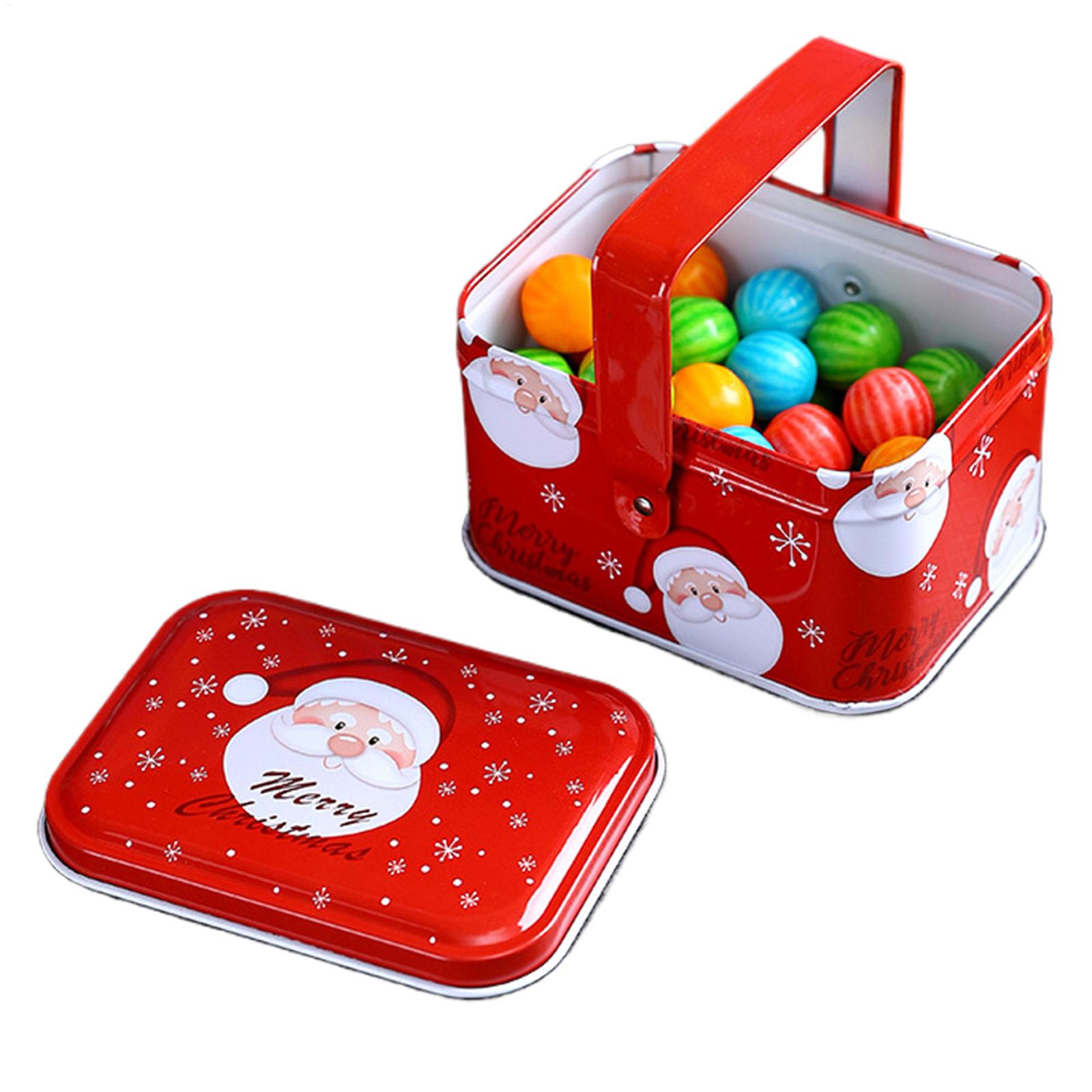 Tin Container Lid - Caixas de metal para biscoitos de