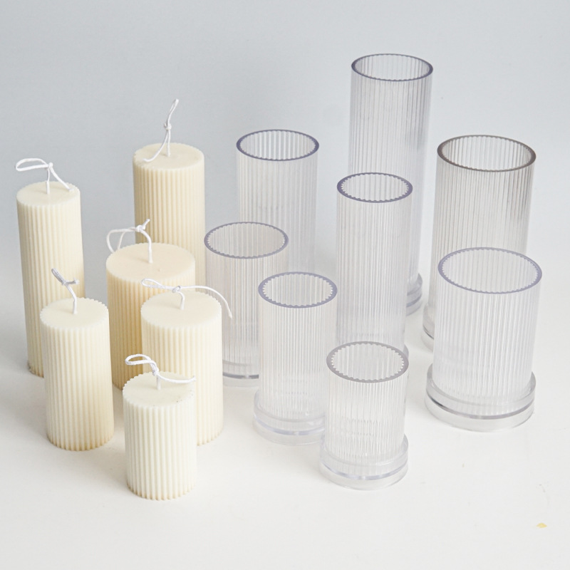 Novo molde cilíndrico de plást - Candle Making Kits avaliação e preço